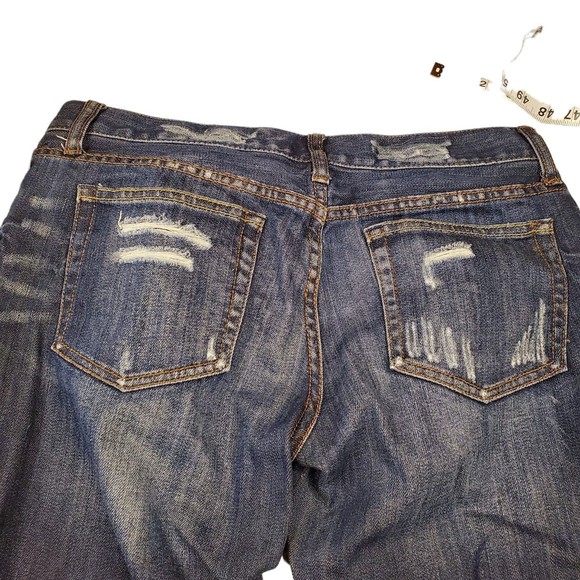 Refuge Jeans Womens Size 5 Style 2B-3623BBlue Distressed 5 Pocket Cotton Spandex - Picture 11 of 16